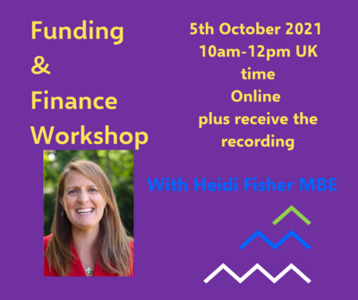 Funding & Finance Workshop Funding & Finance Workshop