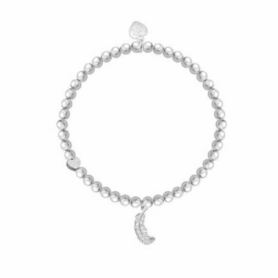Life Charms Bracelet - Feathers