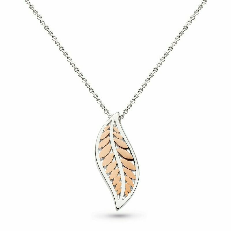 Kit Heath Blossom Eden Blush Silver Pendant