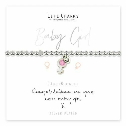 Life Charms Bracelet - Baby Girl