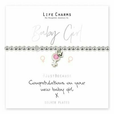 Life Charms Bracelet - Baby Girl