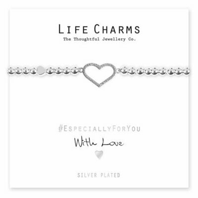 Life Charms Bracelet - Especially For You (heart)