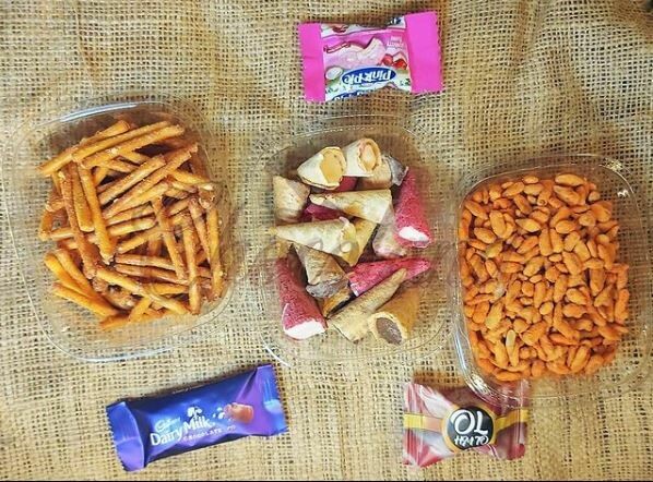كونو ومقرمشات ولب مقشر