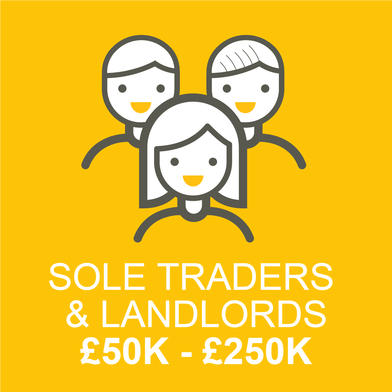 Sole Traders & Landlords £50k to £250k per annum
