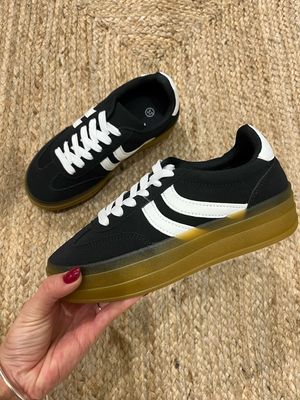 Zapatillas Doble Suela Negras