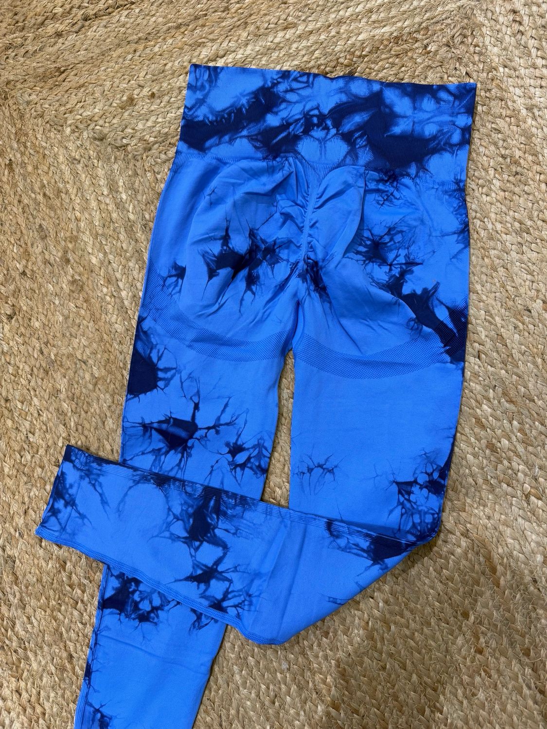 Leggins Licra Push Up Azul