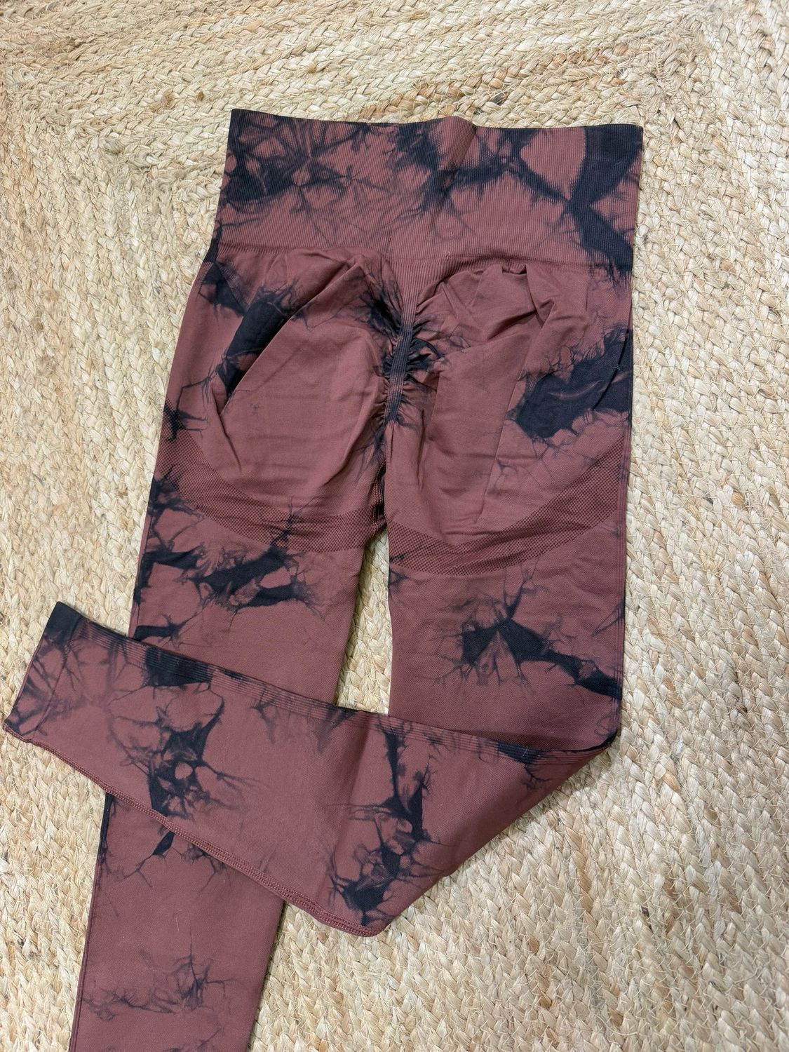 Leggins Licra Push Up Marrón
