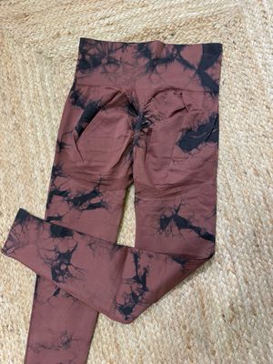Leggins Licra Push Up Marrón