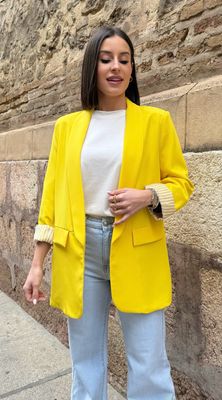 Blazer Oversize Amarilla