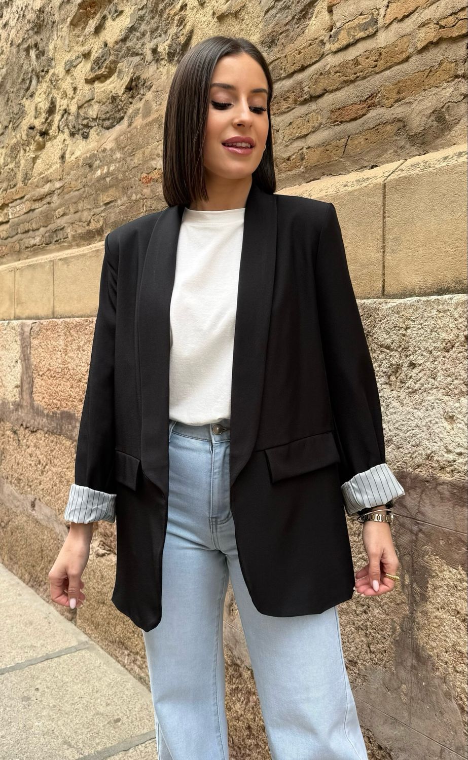 Blazer Oversize Negra
