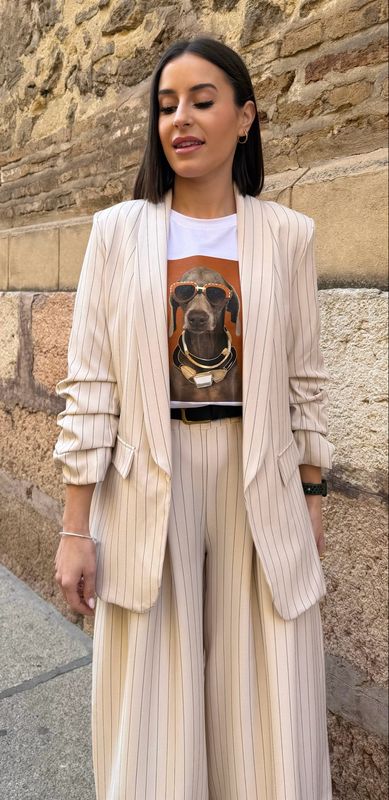 Blazer Diplomática Beige