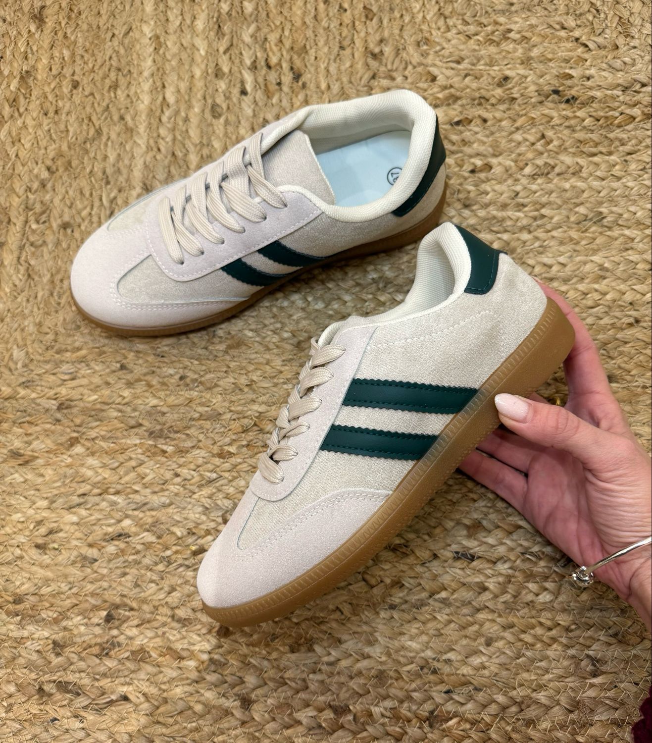 Zapatillas Aria Beige