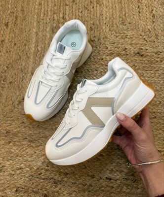 Zapatillas Goa Beige