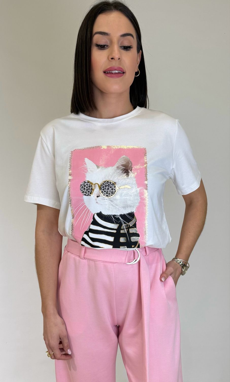 Camiseta Gato