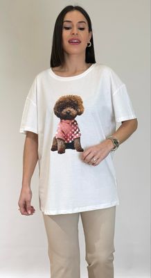 Camiseta Caniche Oversize