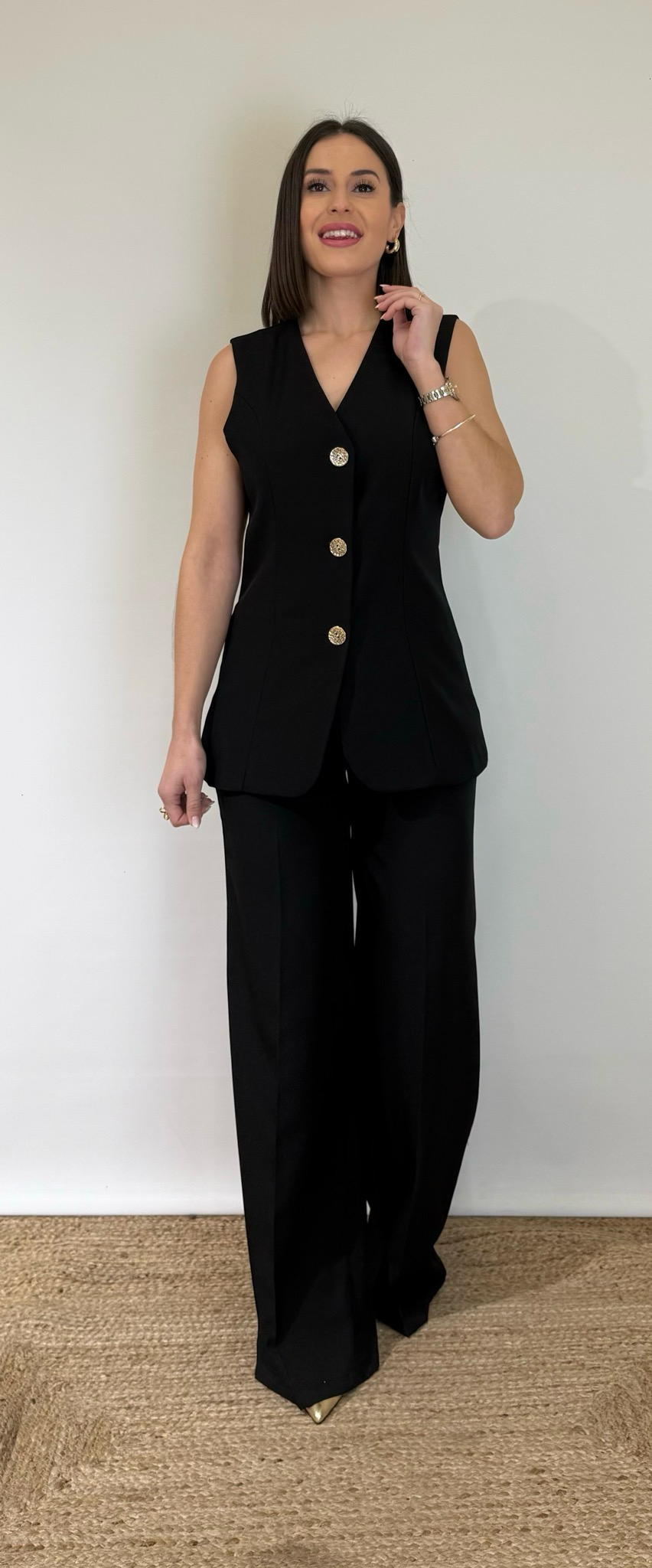 Pantalón Bianca Negro