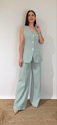 Pantalón Bianca Verde Agua