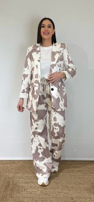 Pantalón Manchitas Taupe