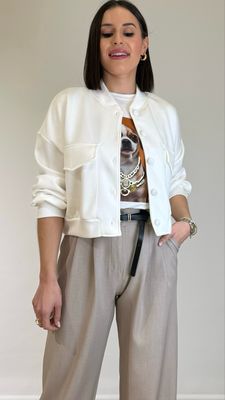 Bomber Ivana Blanca