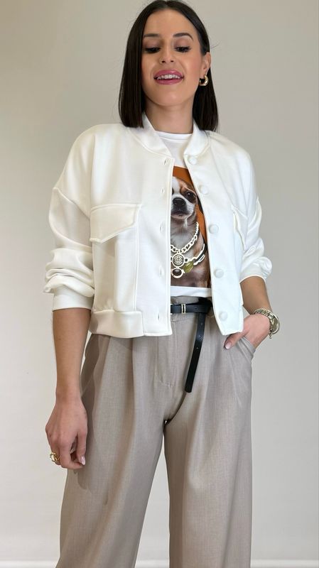 Bomber Ivana Blanca
