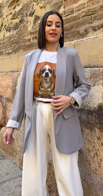 Blazer Oversize Gris