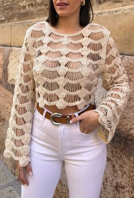 Top Hilo Beige