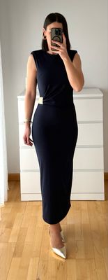 Vestido Nagore Azul Marino