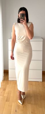 Vestido Nagore Beige