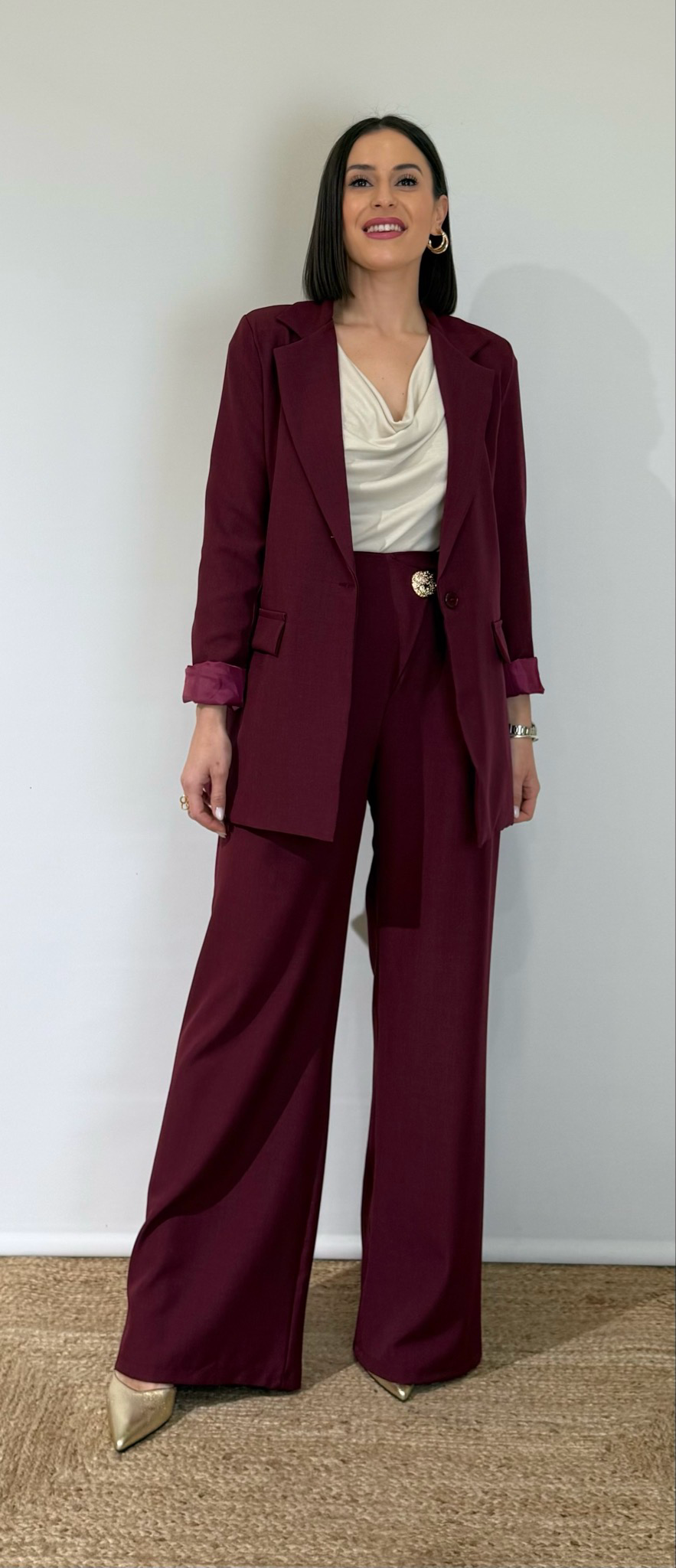 Conjunto Jasmine Vino