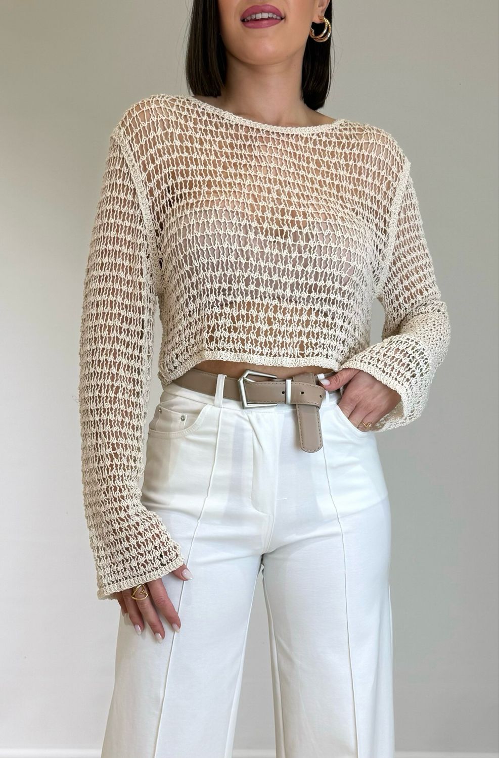 Top Hilo Ibiza Beige