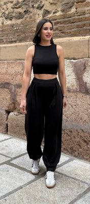 Conjunto Licra Fría Negro