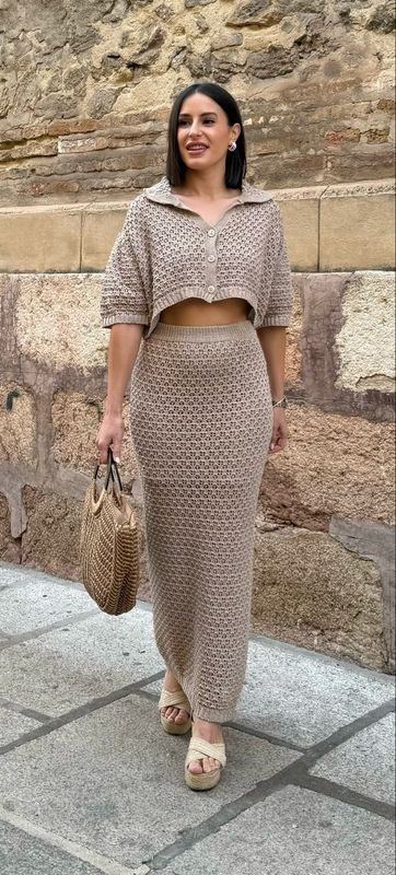 Conjunto Hilo Nepal Taupe