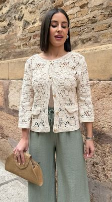 Rebeca Hilo Chanel Beige