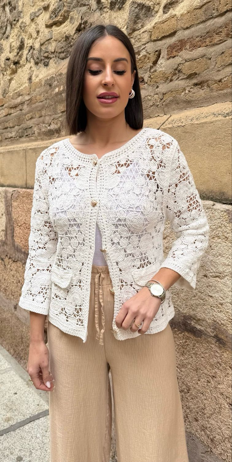 Rebeca Hilo Chanel Blanca