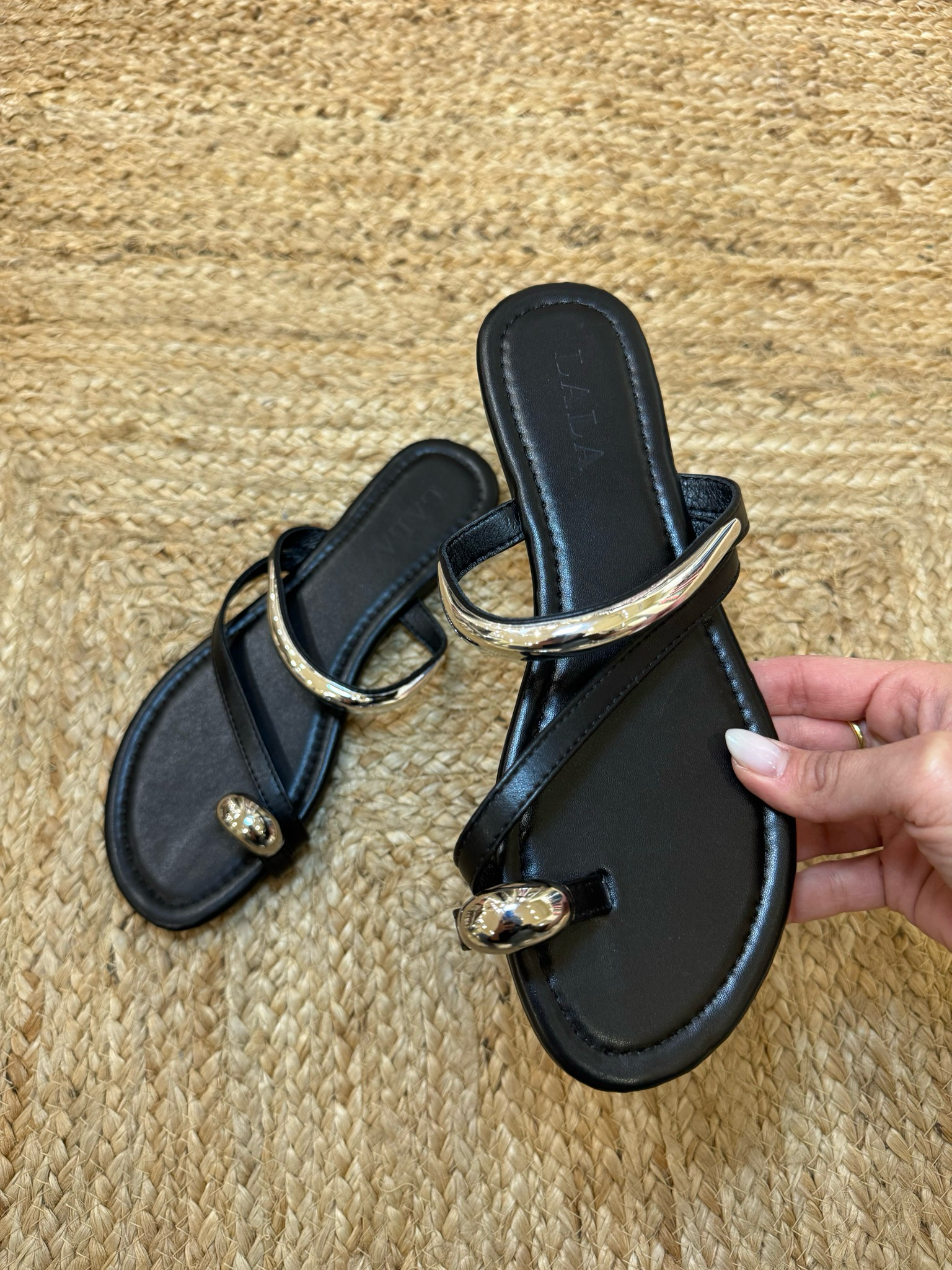 Sandalia Grecia Negra