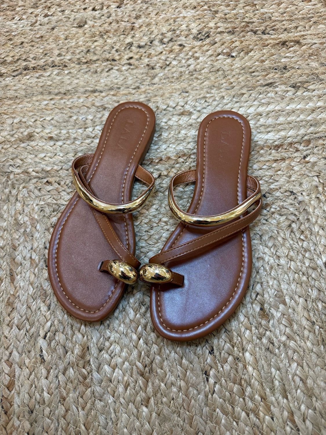 Sandalia Grecia Camel