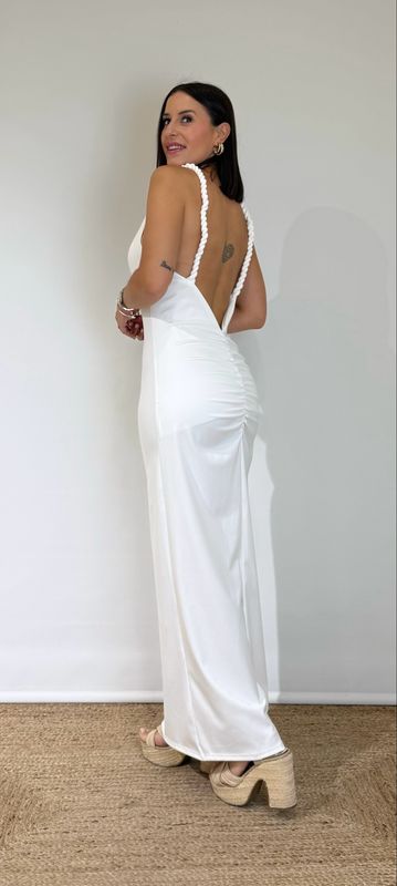 Vestido Licra Trenzados