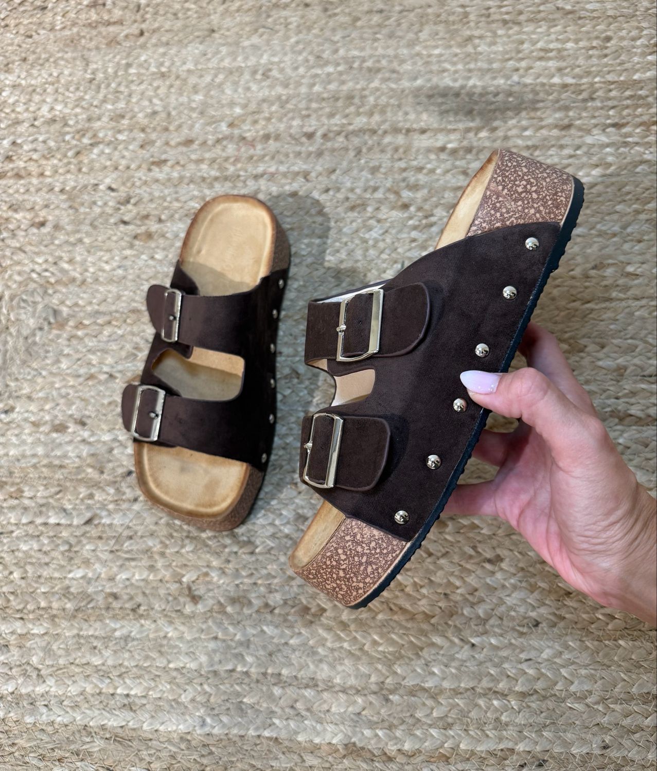 Sandalias Cova Marrón