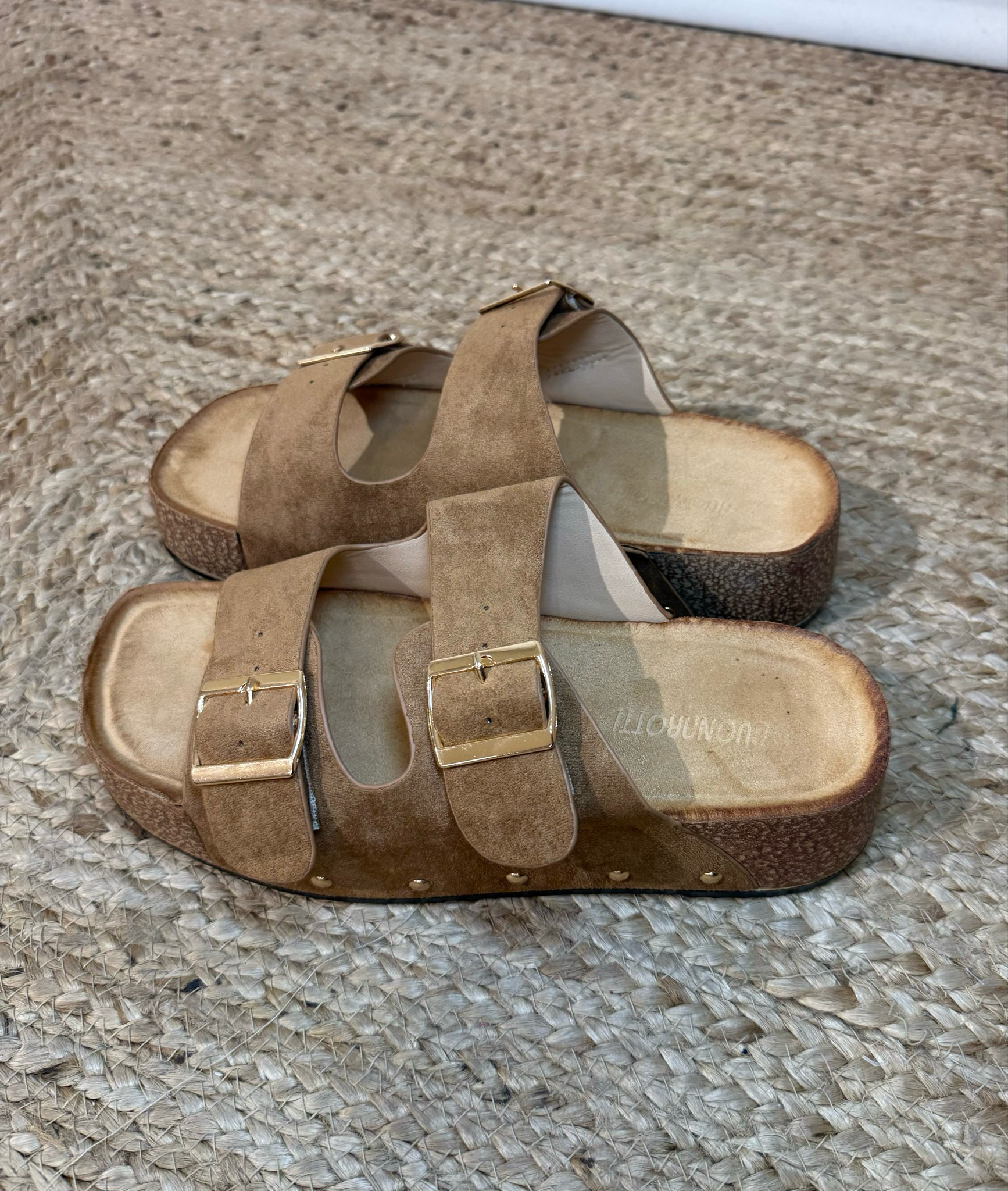 Sandalias Cova Camel
