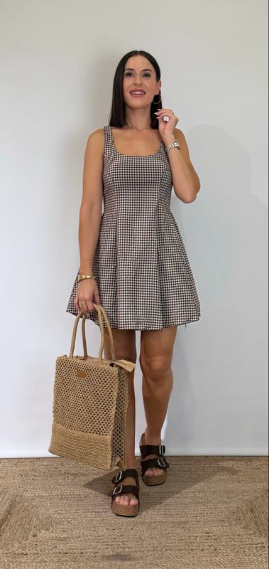 Vestido Vichy