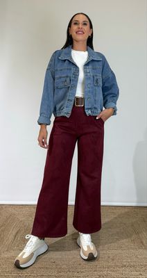 Chaqueta Bomber Vaquera Chaqueta Bomber Vaquera