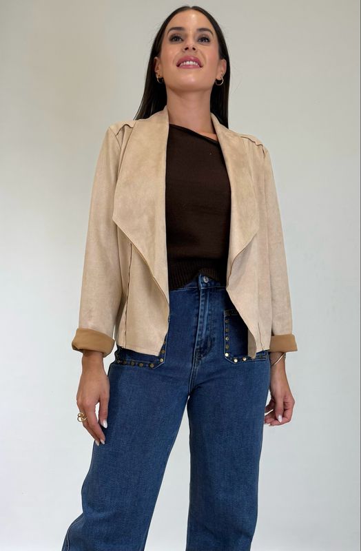 Chaqueta Fina Ante