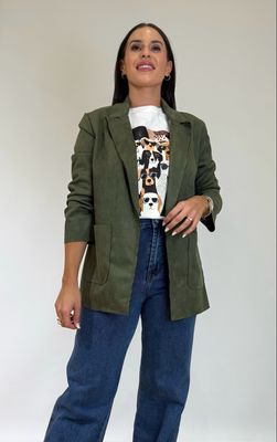 Blazer Fina Ante Blazer Fina Ante