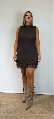 Vestido Hilo+Flecos Vestido Hilo+Flecos