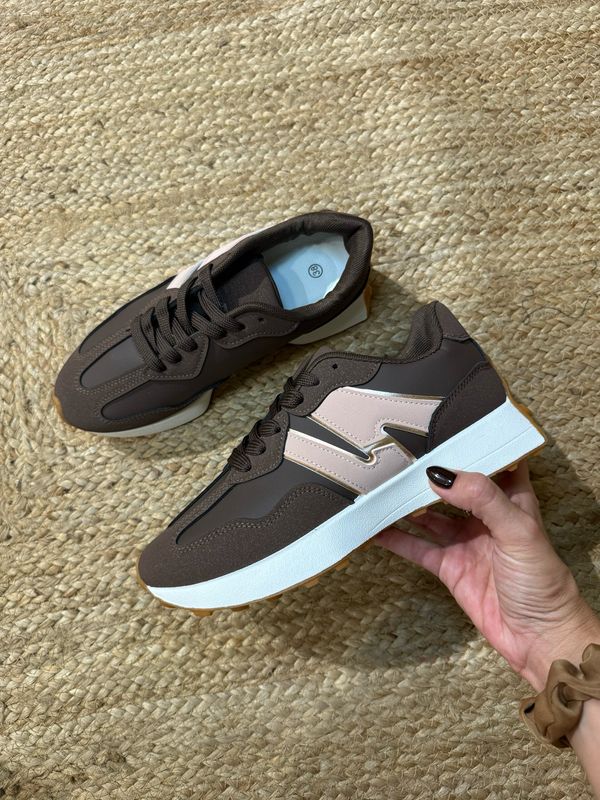Zapatillas Brown-Pink
