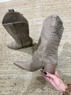 Botas Flecos Botas Flecos