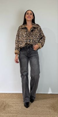 Vaquero Wide Leg Gris Vaquero Wide Leg Gris