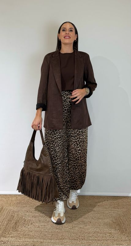 Pantalón Balloon Leopardo Pantalón Balloon Leopardo