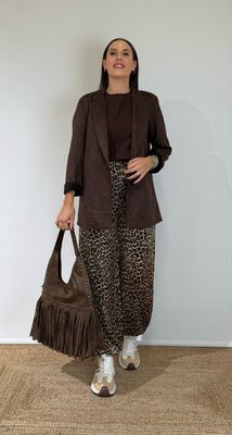 Pantalón Balloon Leopardo Pantalón Balloon Leopardo