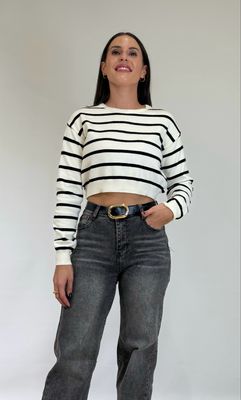 Jersey Rayas Crudo Jersey Rayas Crudo